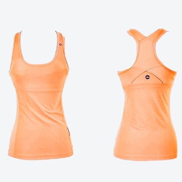 AVIA NEON ORANGE RUNNING PERFORMANCE TANK TOP SZ S - Picture 1 of 5